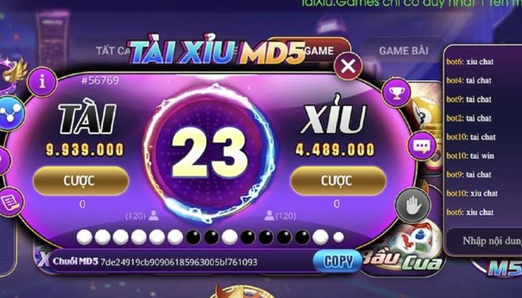 Tài xỉu MD5 là gì?